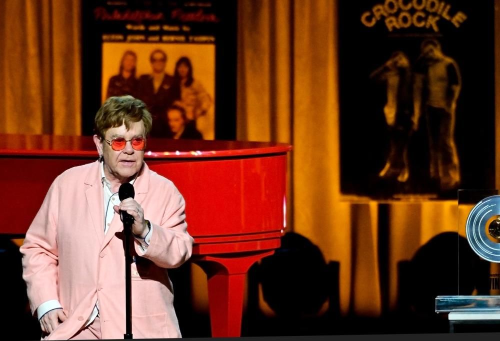 Elton John esegue Your Song al Gershwin Prize: il video