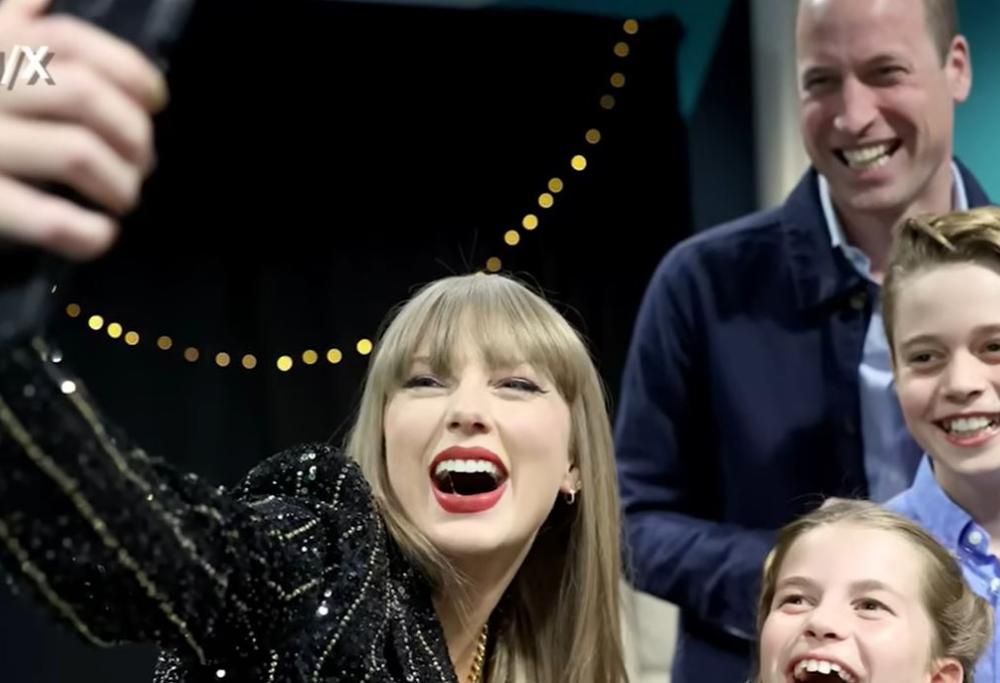 Taylor Swift: il Principe William balla senza freni al suo show. Il video