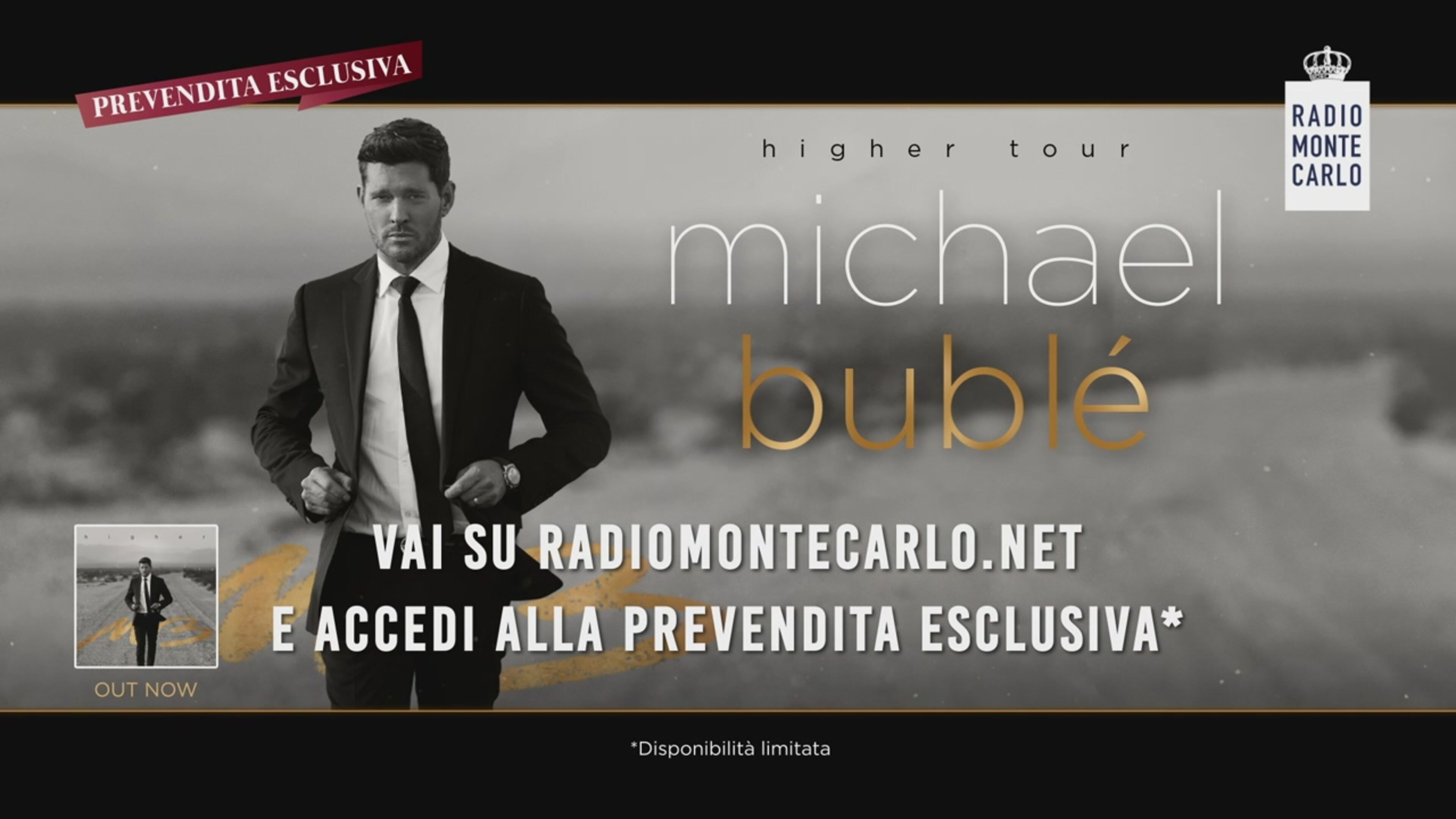 Michael Bublé annuncia  i concerti italiani del suo Higher Tour 2023
