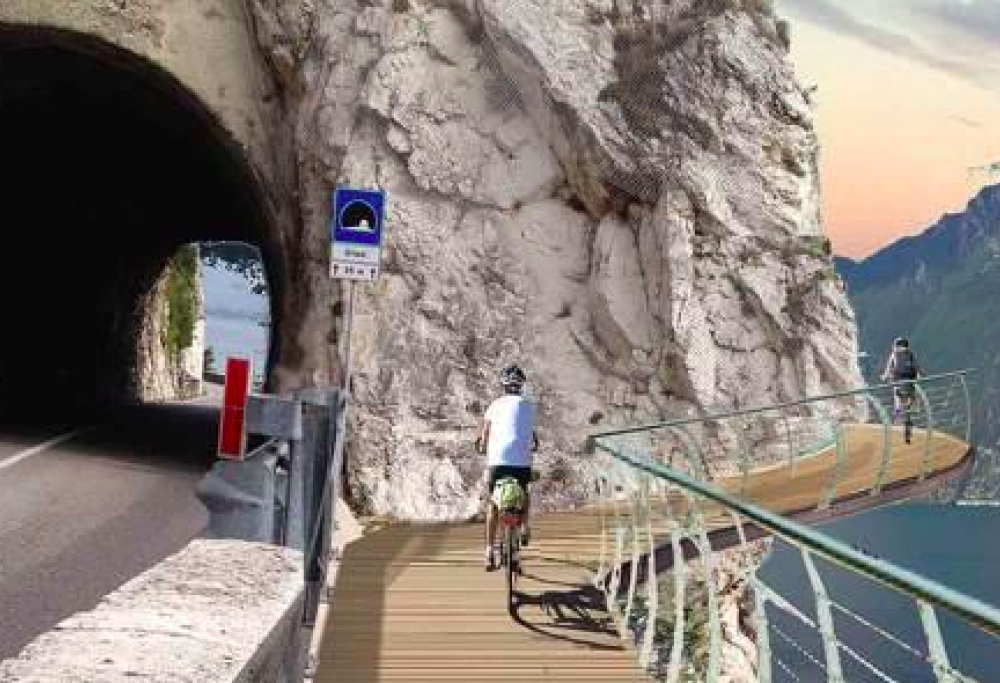 Arriva “Garda by bike”: sarà in Italia la pista ciclabile più bella d’Europa