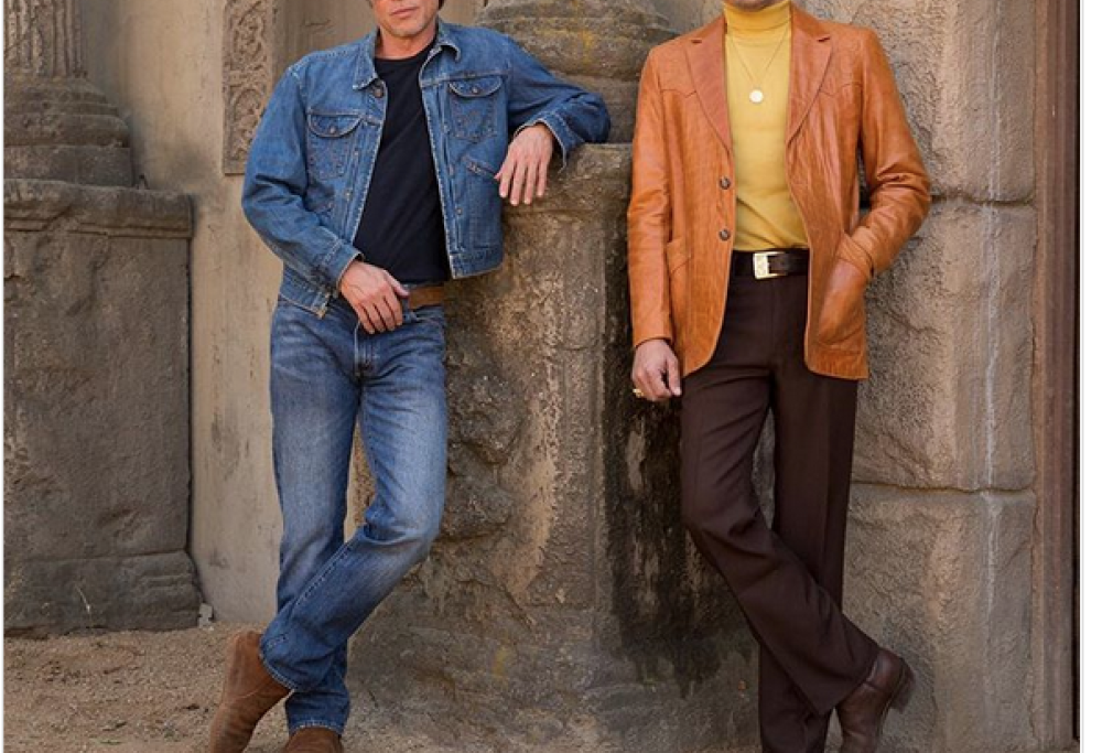 Leonardo DiCaprio e Brad Pitt: la prima foto sul set di Tarantino