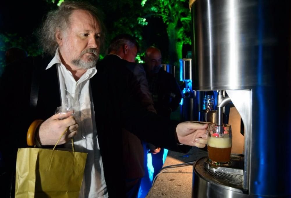 La prima fontana di birra inaugurata in Slovenia