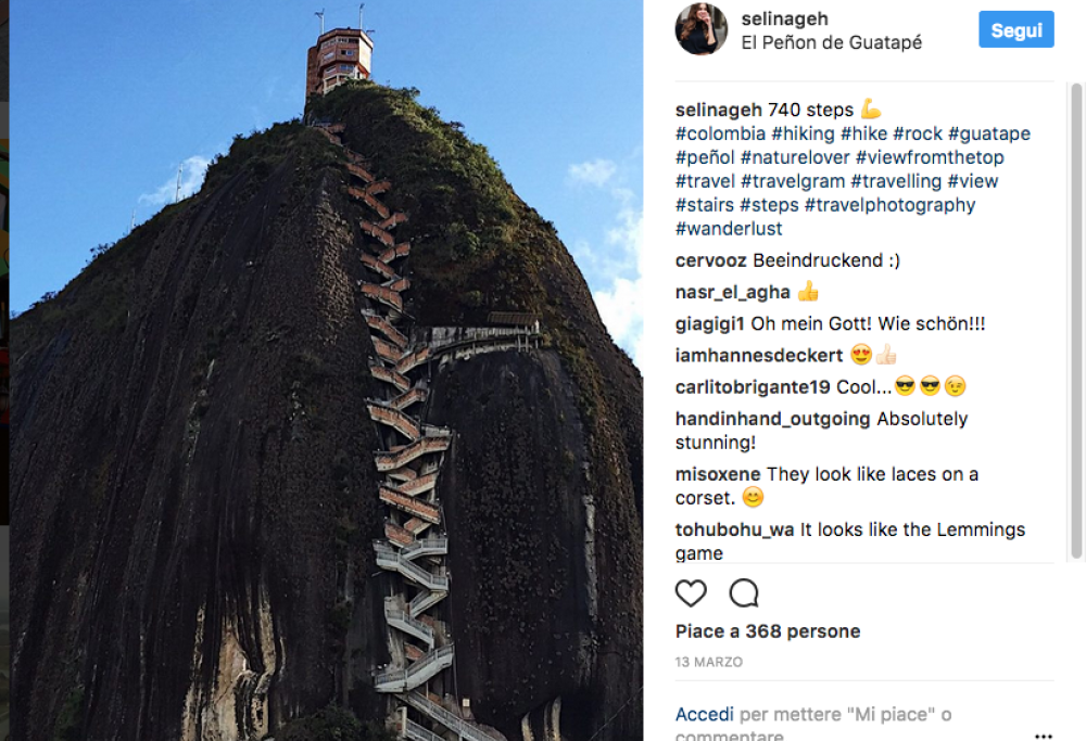 Ecco la scala che porta al cielo!