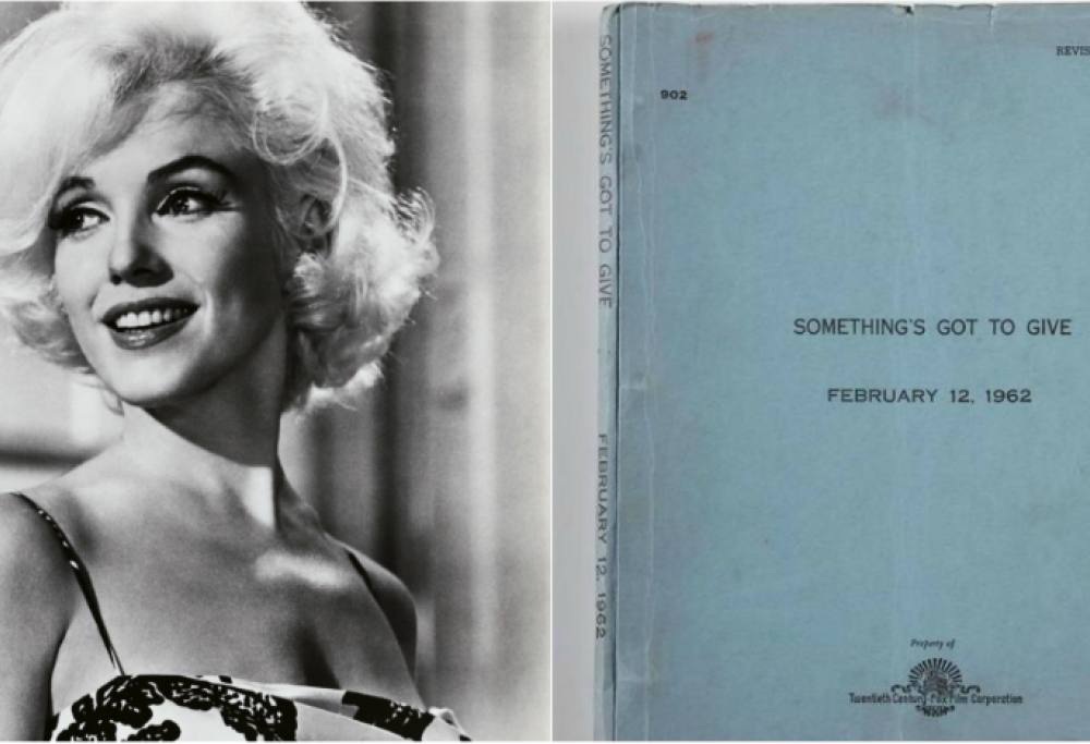 L’ultimo copione di Marilyn Monroe all’asta