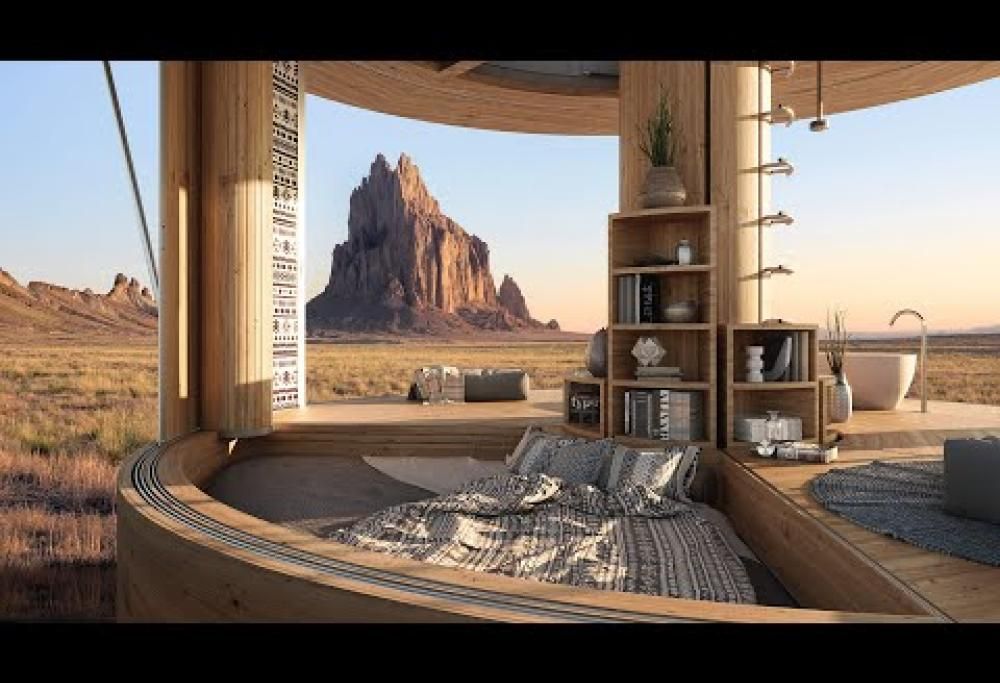 Nomade e di gran lusso: ecco la casa immersa in un panorama mozzafiato