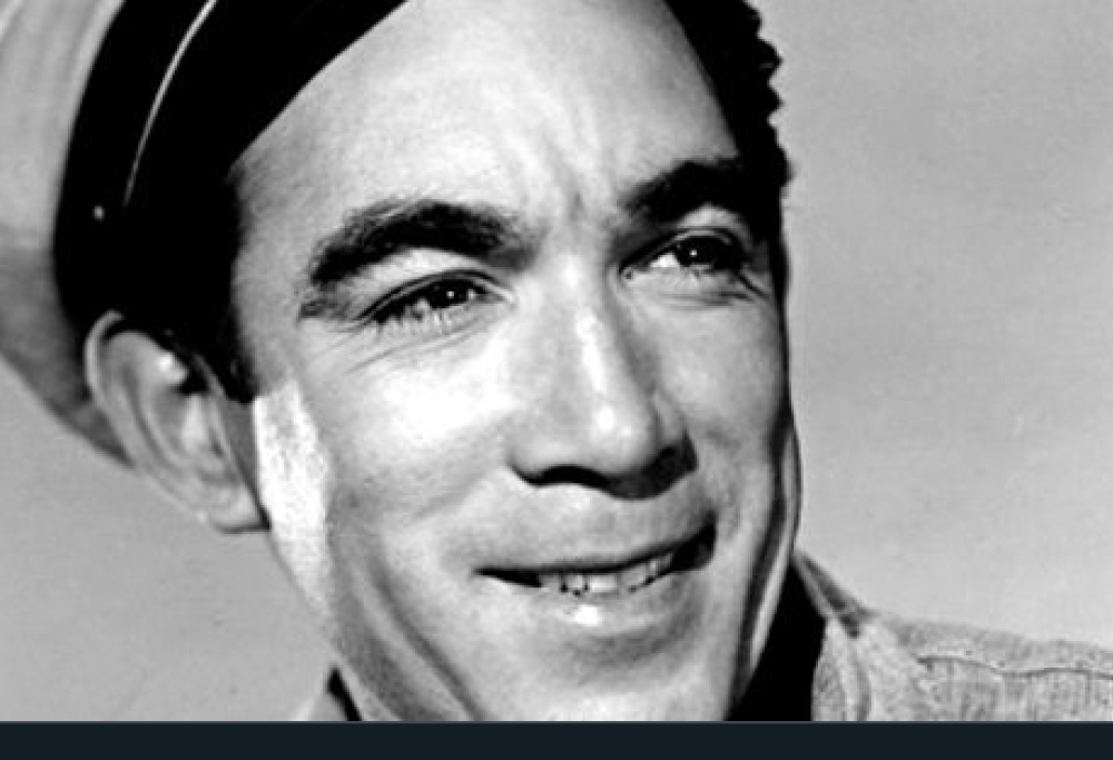 L’attore Anthony Quinn ci lasciava esattamente 17 anni fa a 86 anni