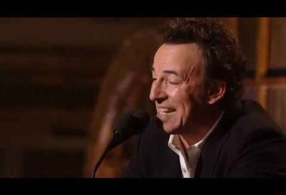 14 marzo 2005: Bruce Springsteen introduce gli U2 nella Rock n’ Roll Hall Of Fame