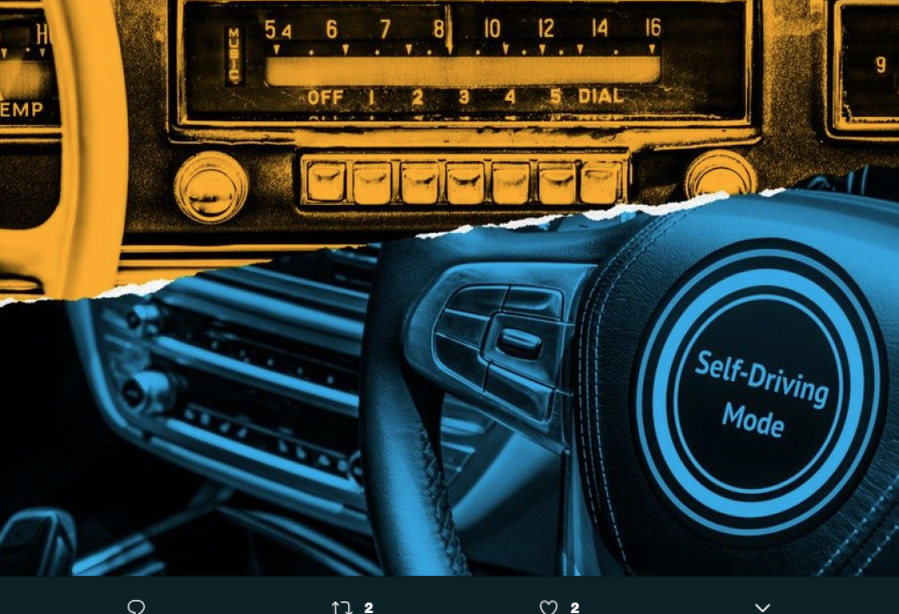 Allarme auto a guida autonoma