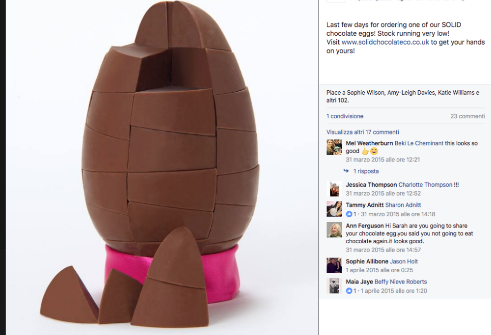 Le prime uova di Pasqua… che faranno davvero felici gli amanti del cioccolato