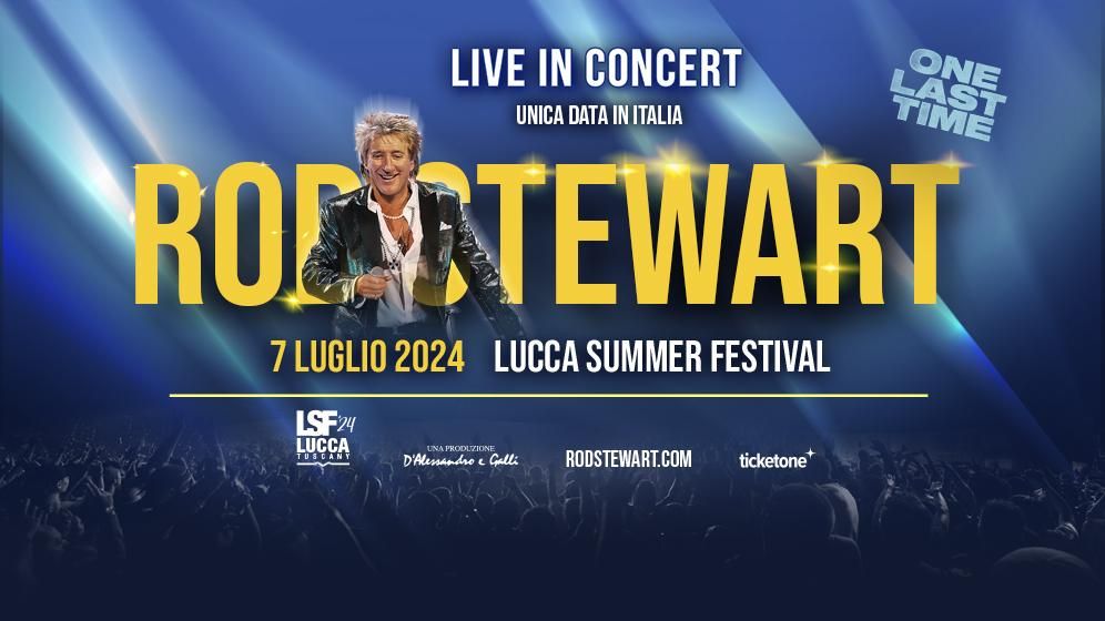 Rod Stewart:  l’unica data italiana!