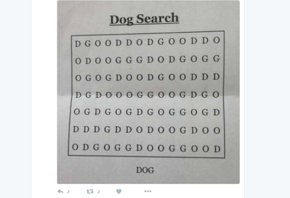 “Dog”, il crucipuzzle che che fa impazzire il web