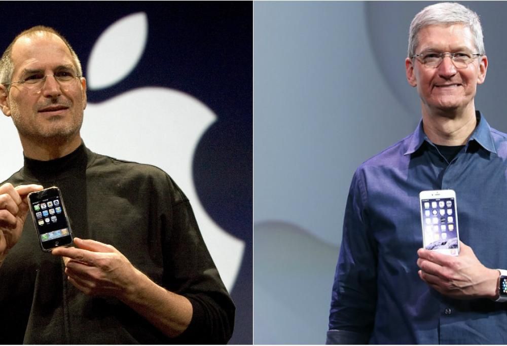 10 anni di iPhone. Il primo modello presentato da Steve Jobs nel 2007