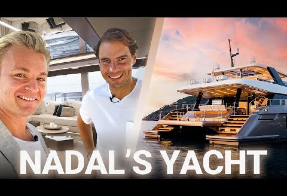 Rafael Nadal e il suo incredibile nuovo yacht