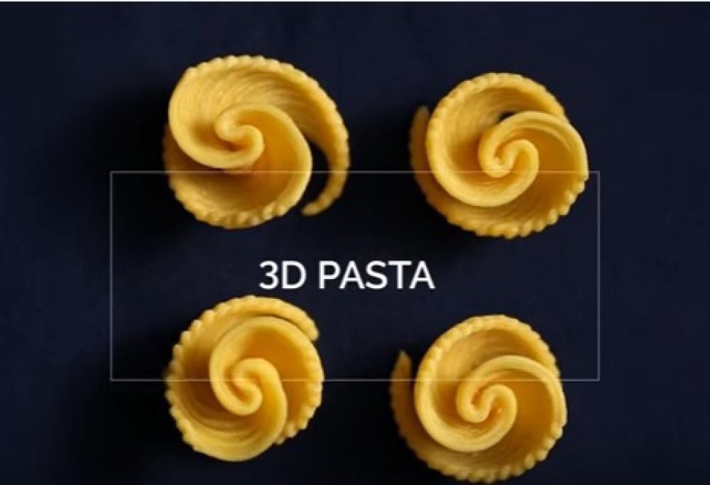Adesso la pasta si stampa in 3D. A casa.