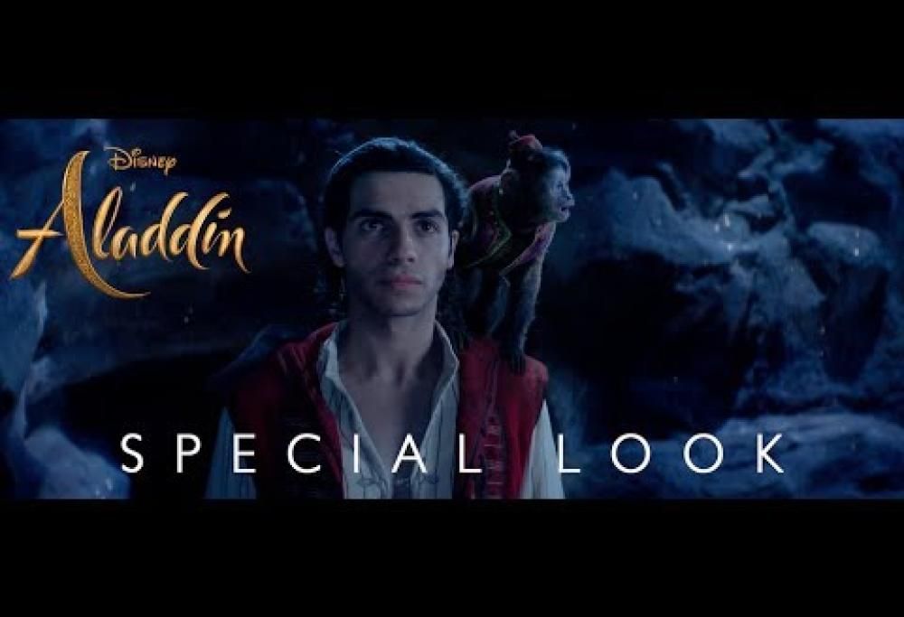 Aladdin: guarda Will Smith Genio della lampada tutto in blu!