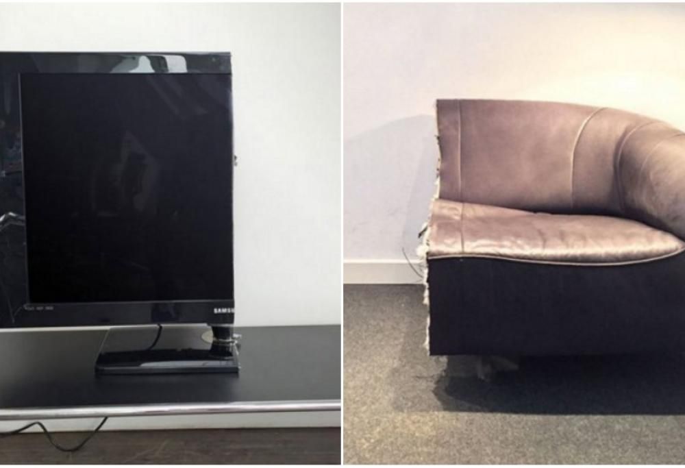 Divorzio. A lei spetta metà dei beni e il marito li taglia con la motosega