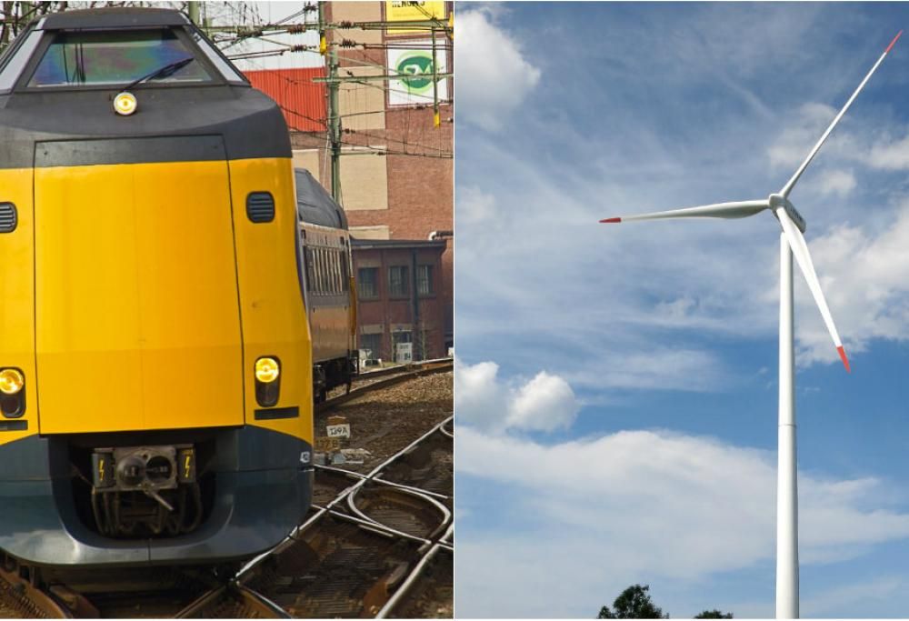 Treni a vento. In Olanda tutti i treni saranno alimentati dall’energia eolica