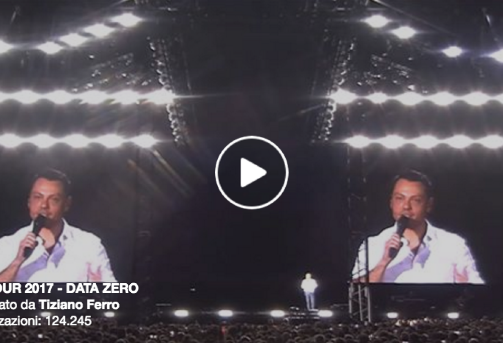 Tiziano Ferro invita a non aver paura e dire no al terrorismo
