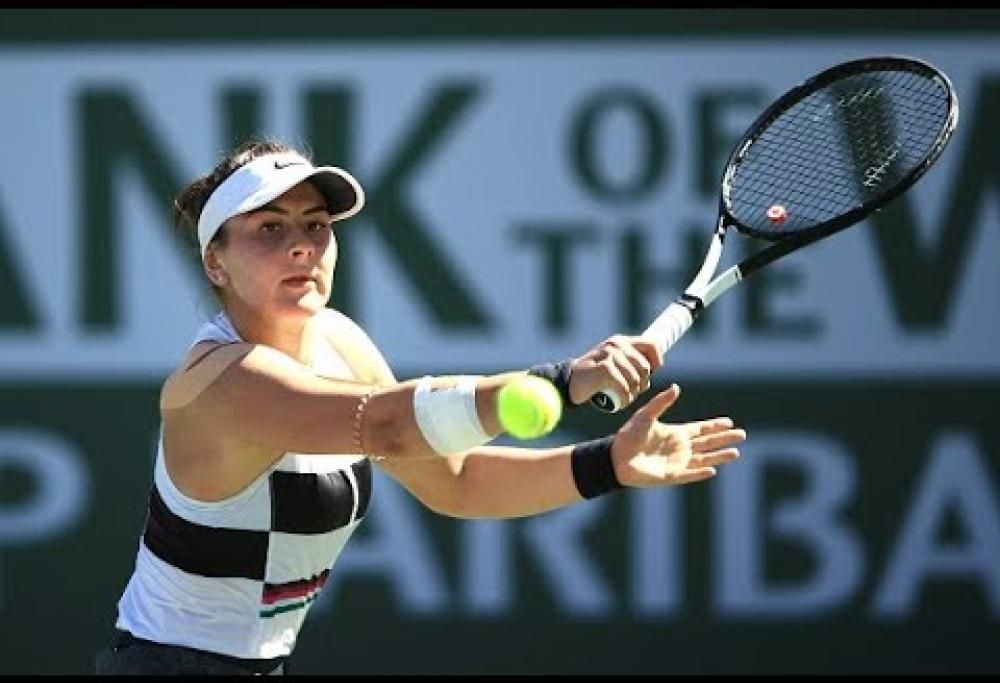Bianca Andreescu ha incantato Indian Wells