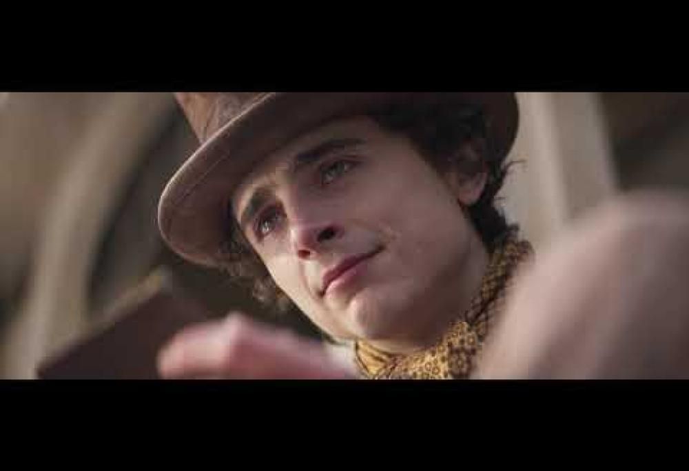 Timothée Chalamet canta Pure Imagination: il video