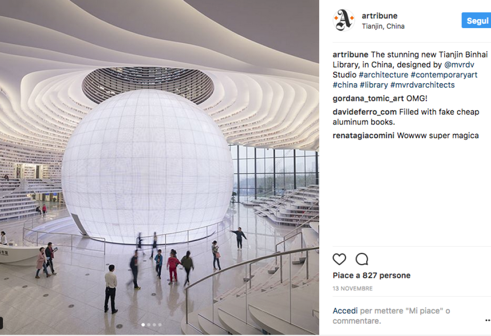 Vi facciamo vedere la biblioteca più bella e originale del mondo