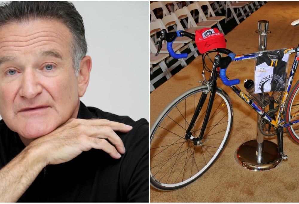 Robin Williams. 87 bici all’asta per beneficenza