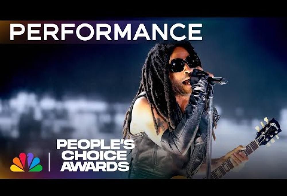 Lenny Kravitz ha ricevuto il Music Icon Award: il video