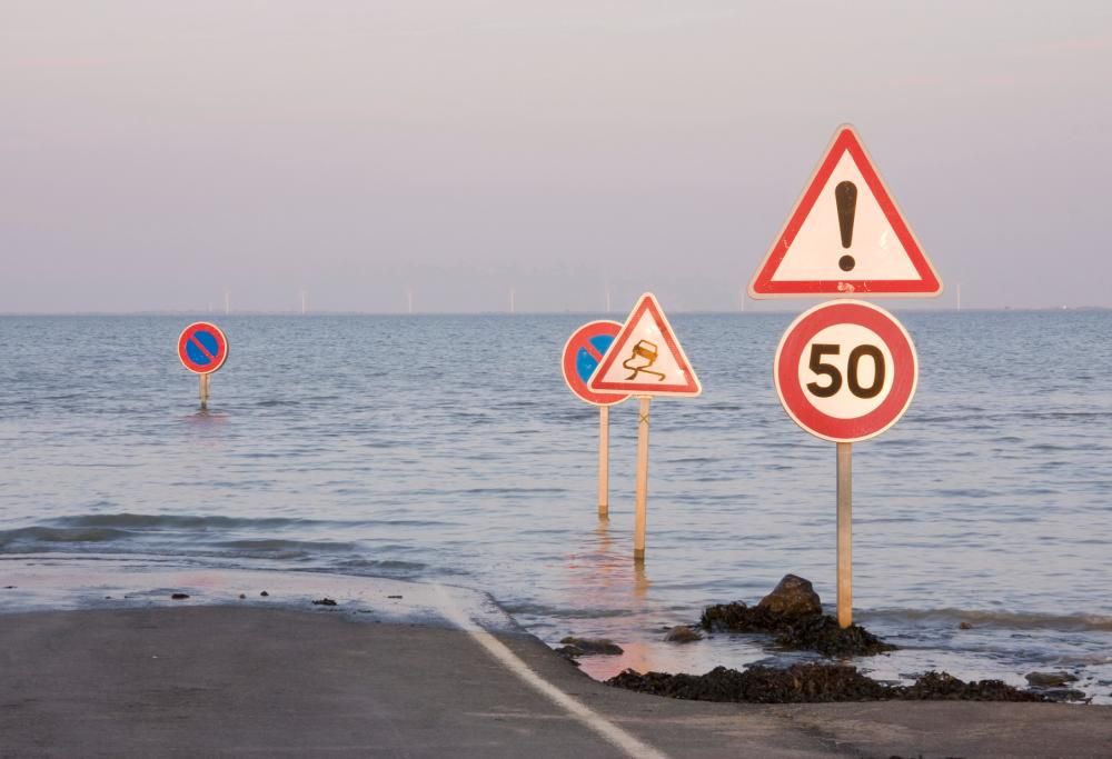 La strada francese che scompare due volte al giorno
