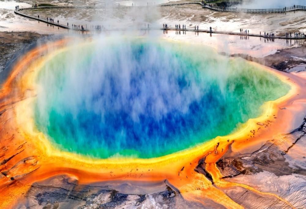 Yellowstone. Si è dissolto in un giorno il ragazzo caduto nella sorgente di acqua calda