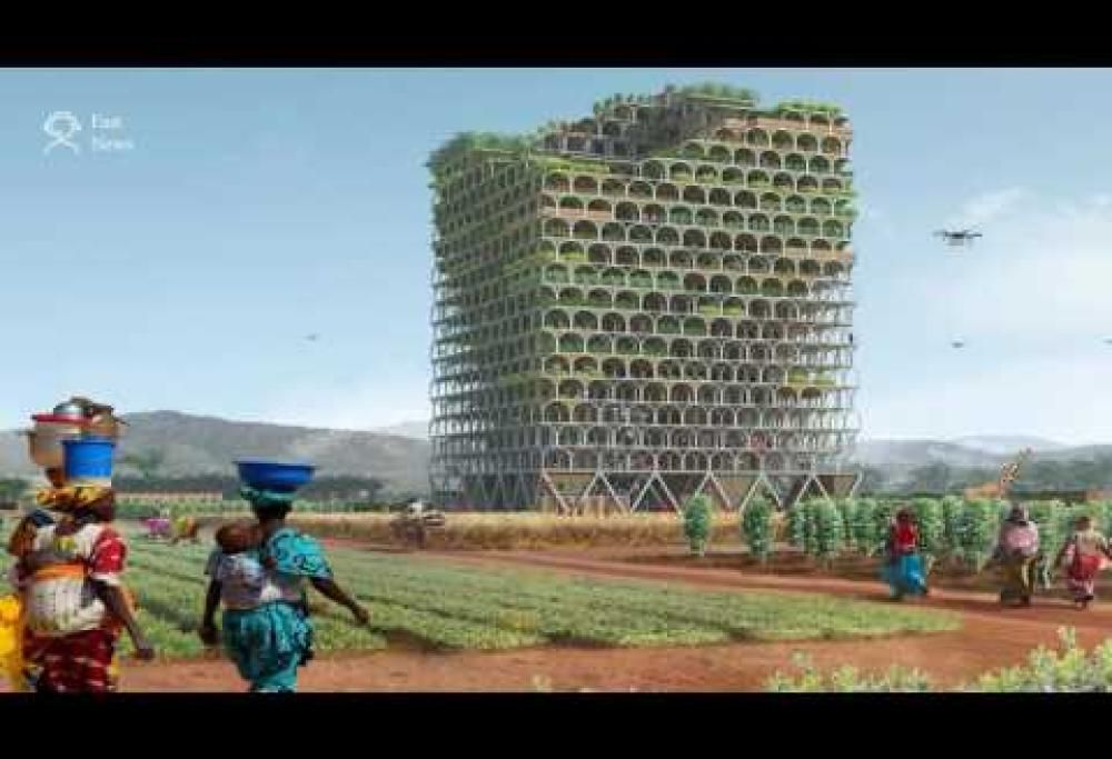 L’incredibile grattacielo che può sfamare una città intera