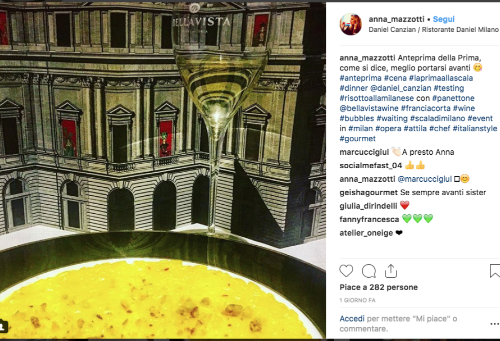 La Prima della Scala: vi riveliamo il menù della cena