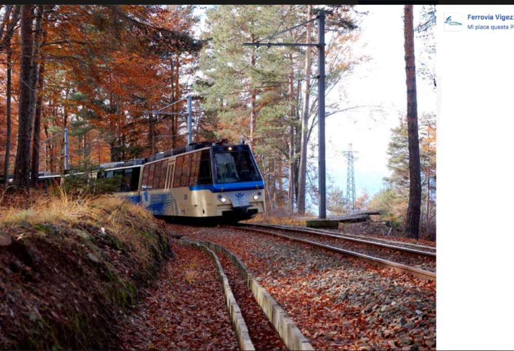Tutte le emozioni uniche del trenino del foliage
