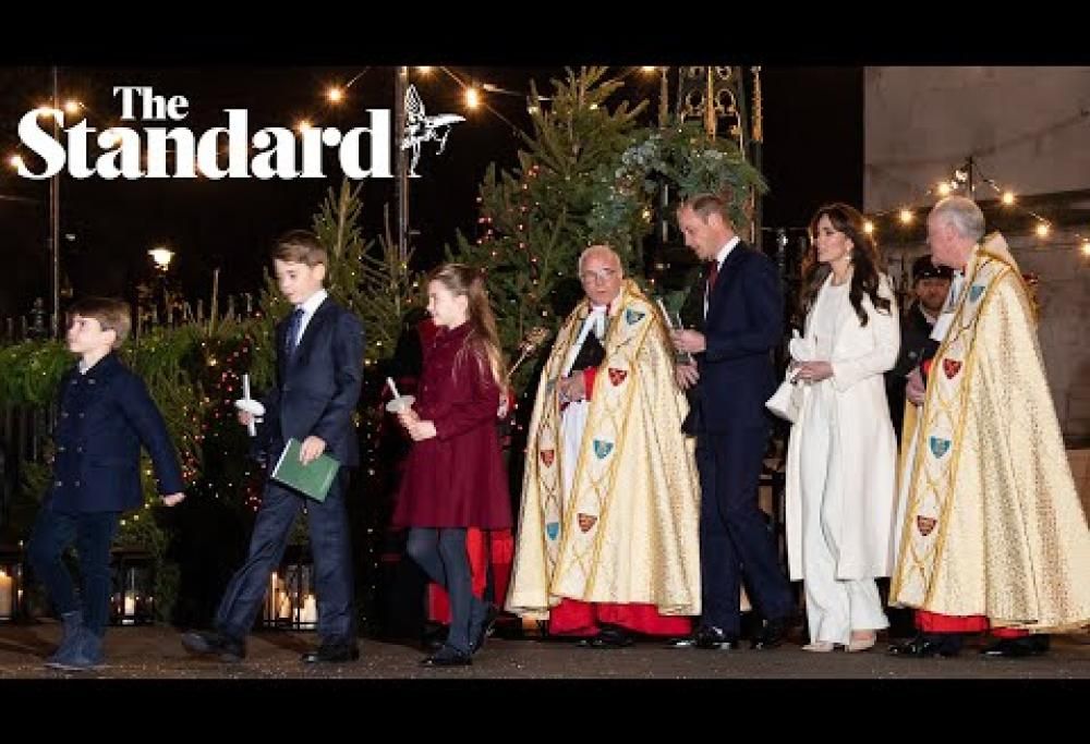 Kate Middleton: al suo concerto di Natale il piccolo Louis fa i dispetti
