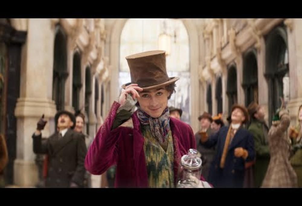 Wonka: il primo video del film con Timothée Chalamet