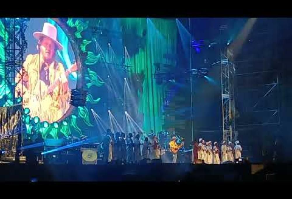 Zucchero: la bellissima sorpresa in camerino