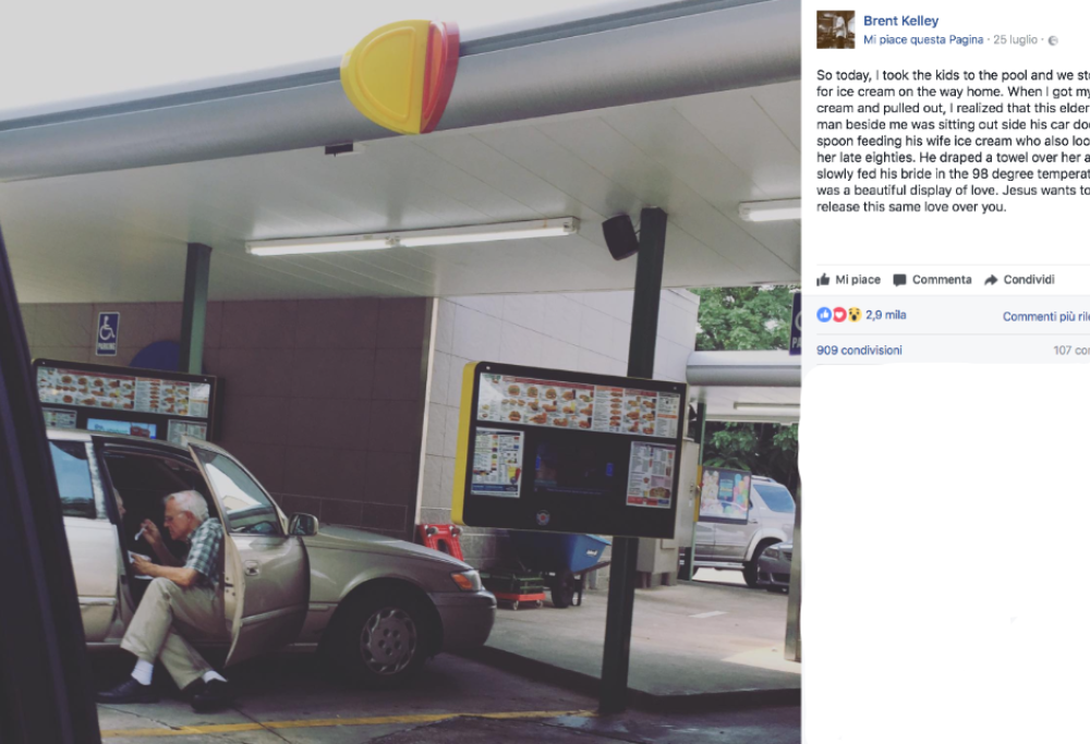 L’amore non ha età… e neanche la passione per il gelato!