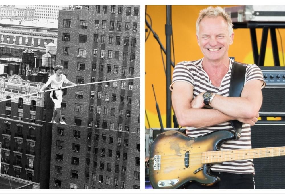 Sting in concerto per celebrare l’indimenticabile passeggiata sulla fune tra le Torri Gemelle
