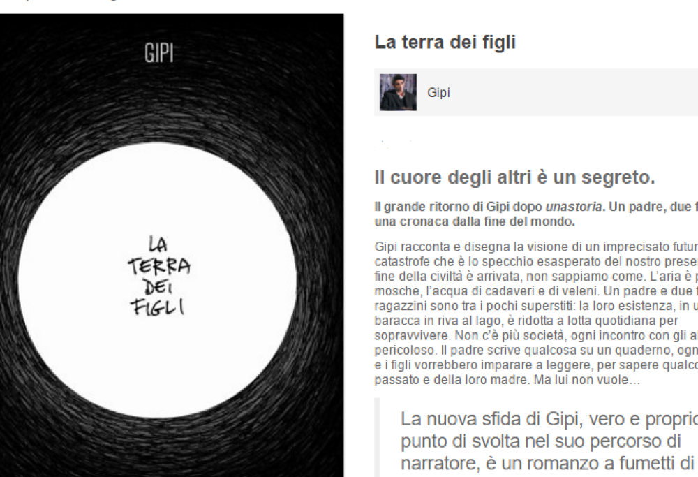 Gipi e La terra dei figli: il fumetto capolavoro