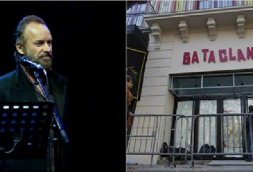 Il Bataclan riaprirà stasera con un concerto di Sting