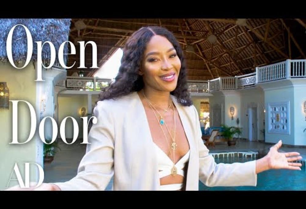Naomi Campbell apre le porte della sua casa in Kenya