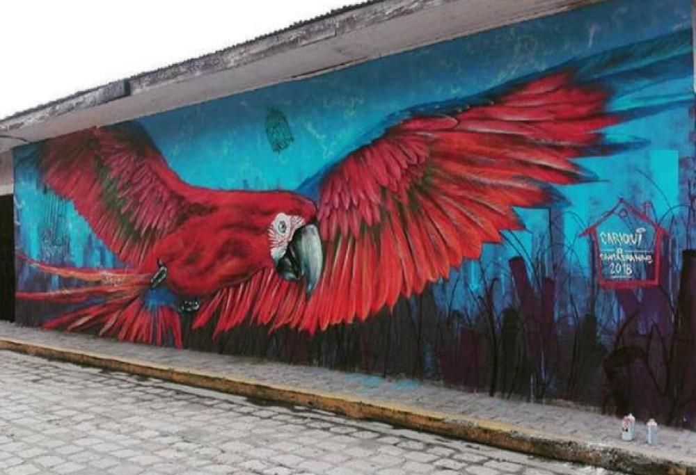 In Honduras c’è un piccolo paese ricco di murales