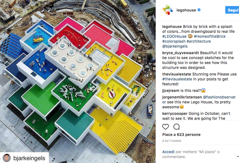 E ora arriva anche la casa LEGO!