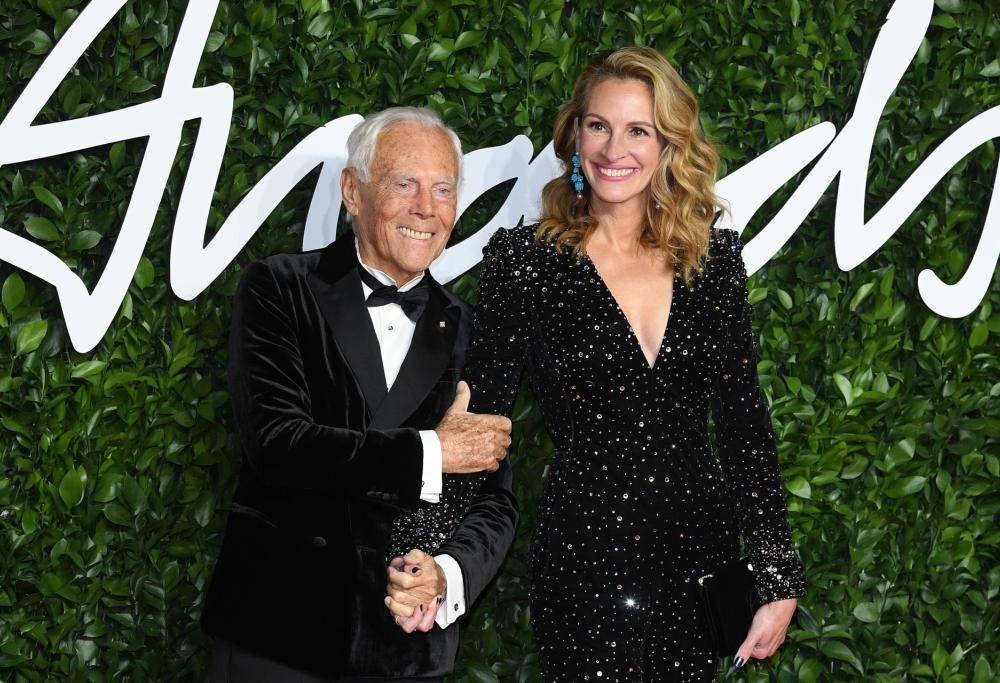 Trionfo italiano ai British Fashion Award: Giorgio Armani premiato alla carriera