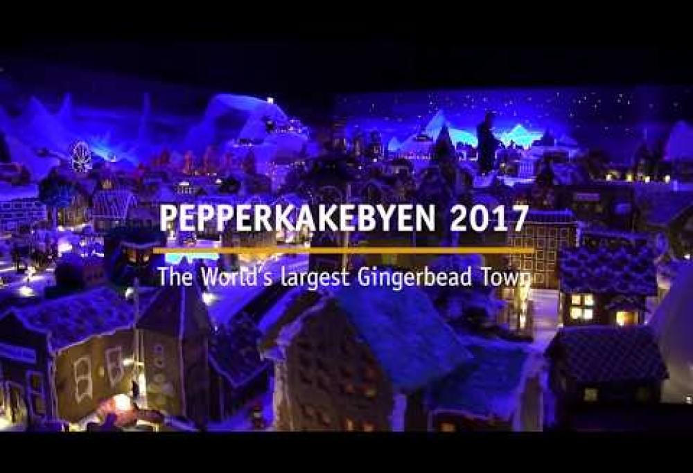 Guarda l’incredibile villaggio realizzato in pan di zenzero!