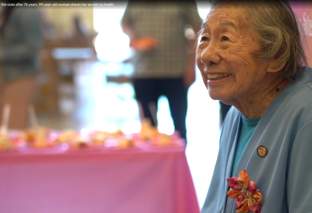 A 99 anni non vuole ancora andare in pensione!