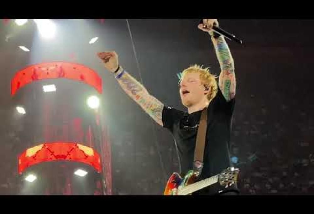 Ed Sheeran felice per la vittoria agli Emmy