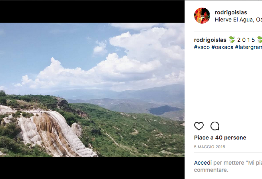 Sogno o realtà? Ecco la cascata incantata