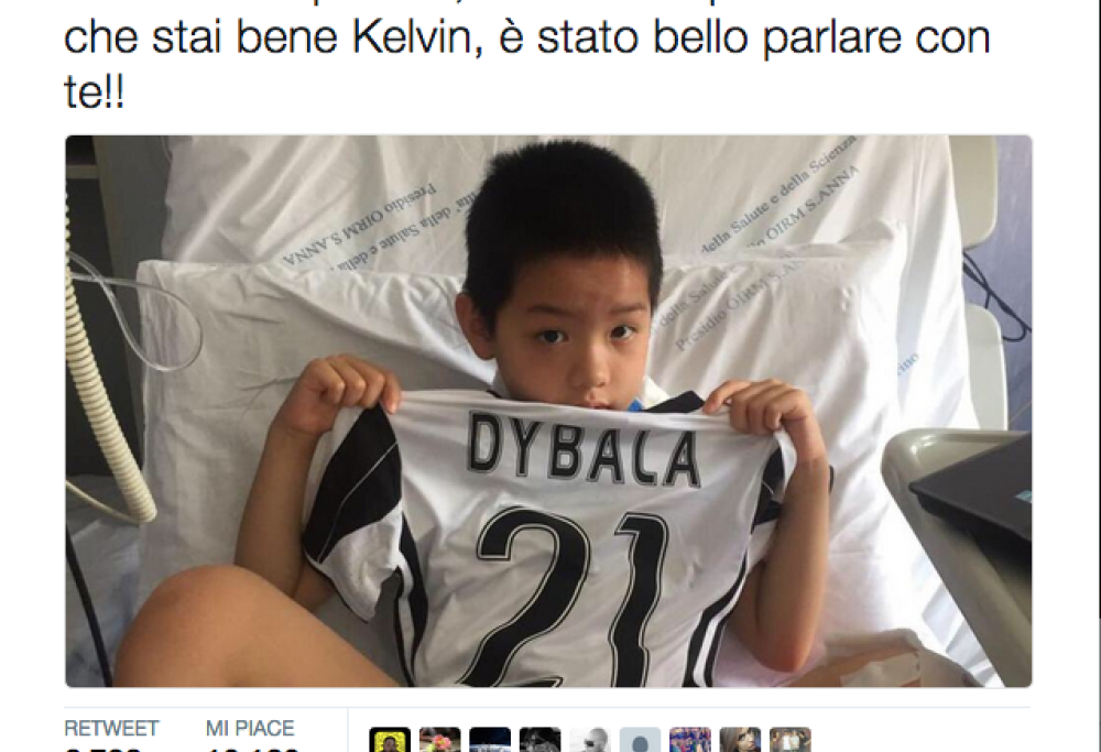 Il piccolo Kelvin, ferito a Torino, è tornato a casa