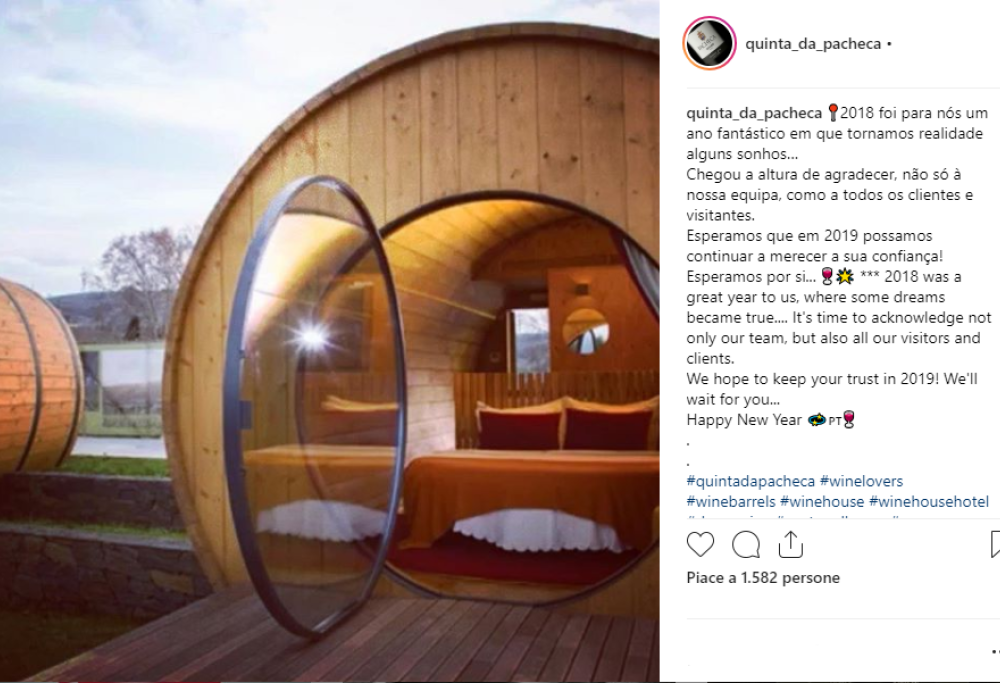 Dormire in una botte di vino, in Portogallo si può!