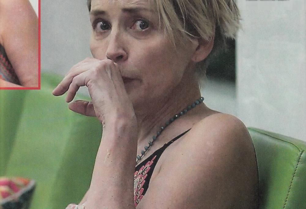 Sharon Stone al naturale: quando la super vip sceglie l’estetista!